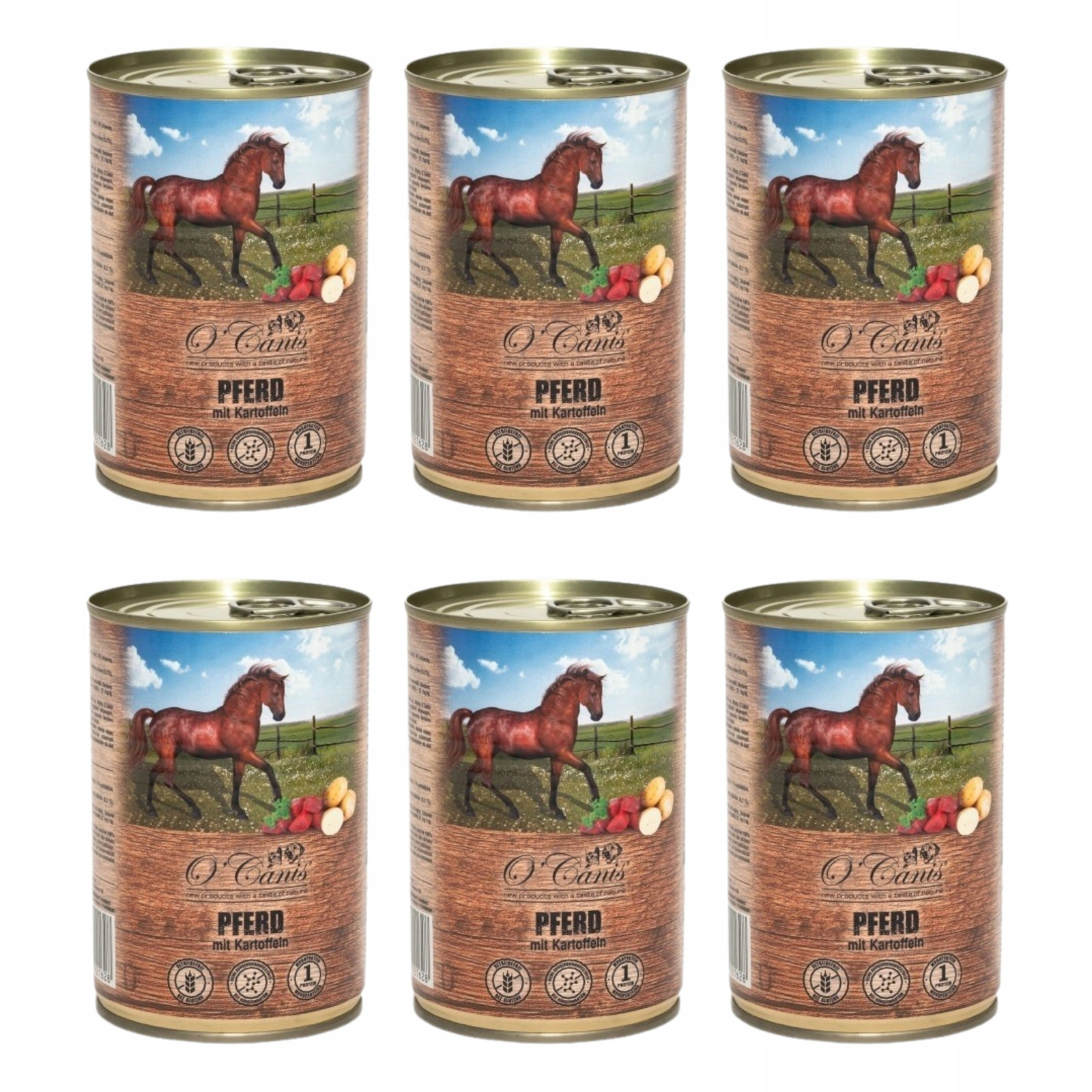 O'Canis konina z ziemniakiem 400 g × 6