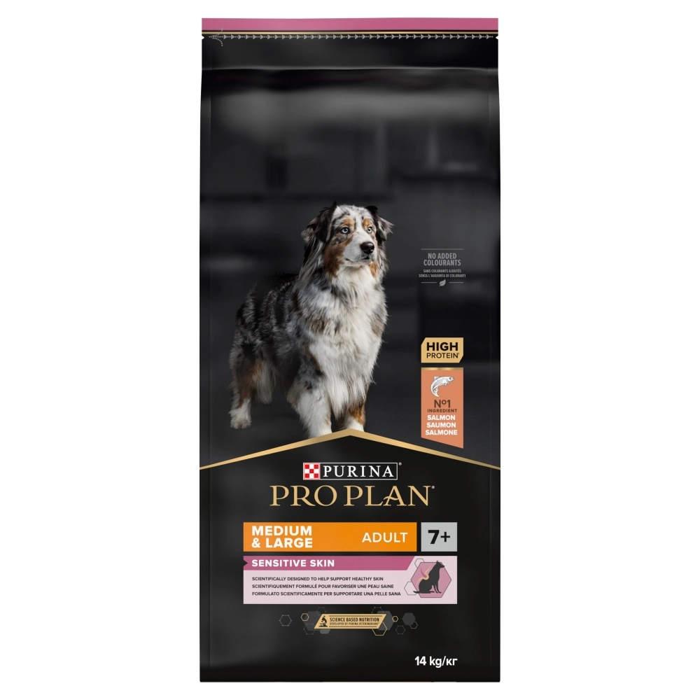 Purina Pro Plan łosoś senior średnie rasy, duże rasy 14 kg