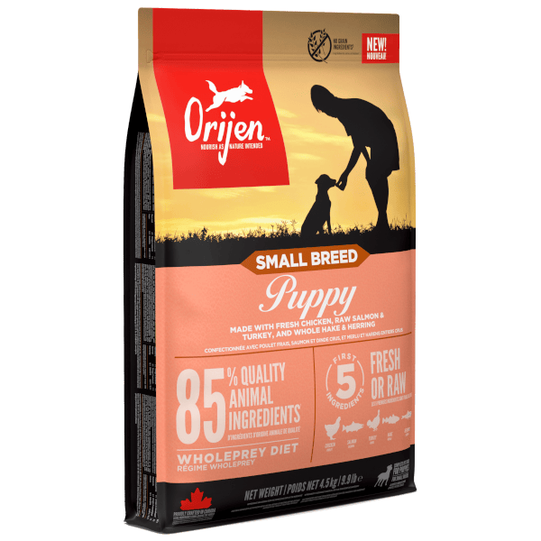Orijen Small Breed Puppy indyk, kurczak, ryba puppy małe rasy 4,5 kg