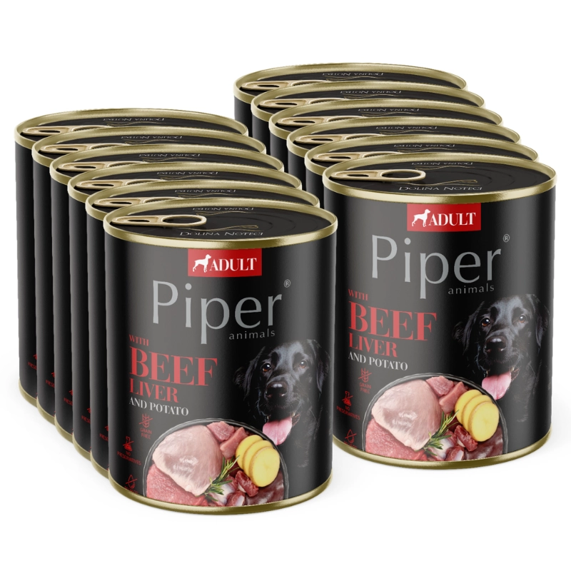 Piper wątróbka wołowa 800 g × 12