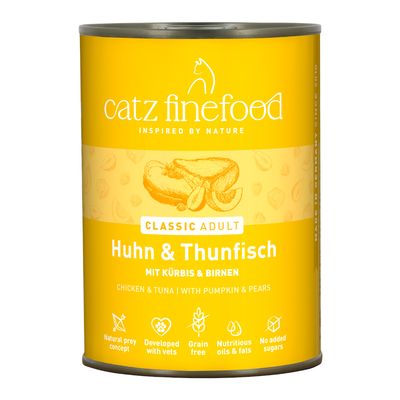 Catz Finefood kurczak, tuńczyk 400 g × 6