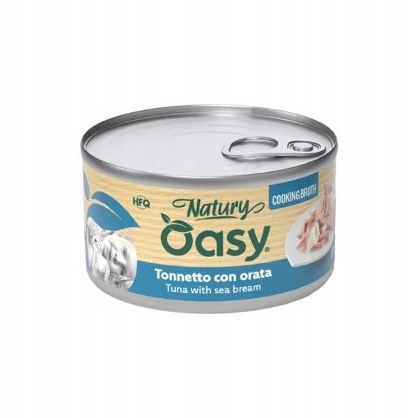 Oasy Cooking Broth tuńczyk, dorada w bulionie 85 g