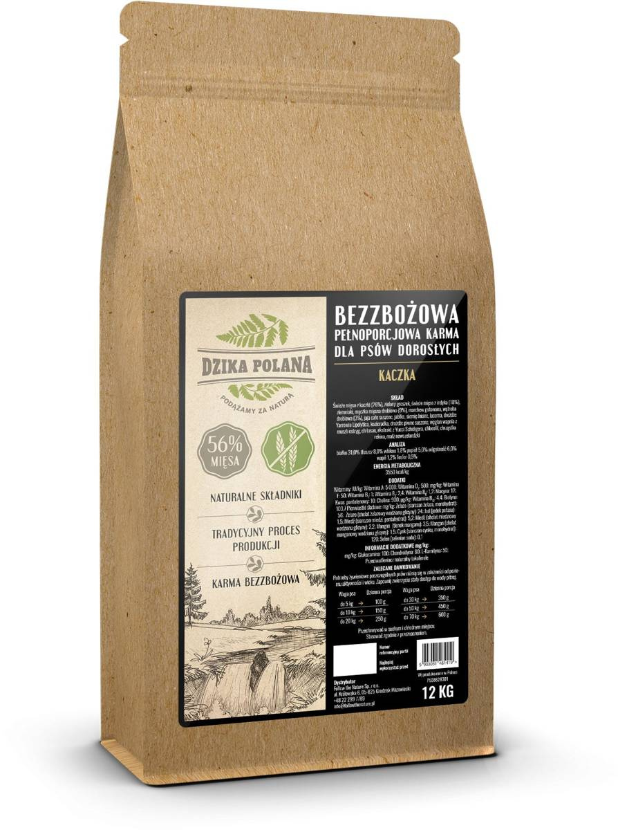 Dzika Polana kaczka adult 12 kg