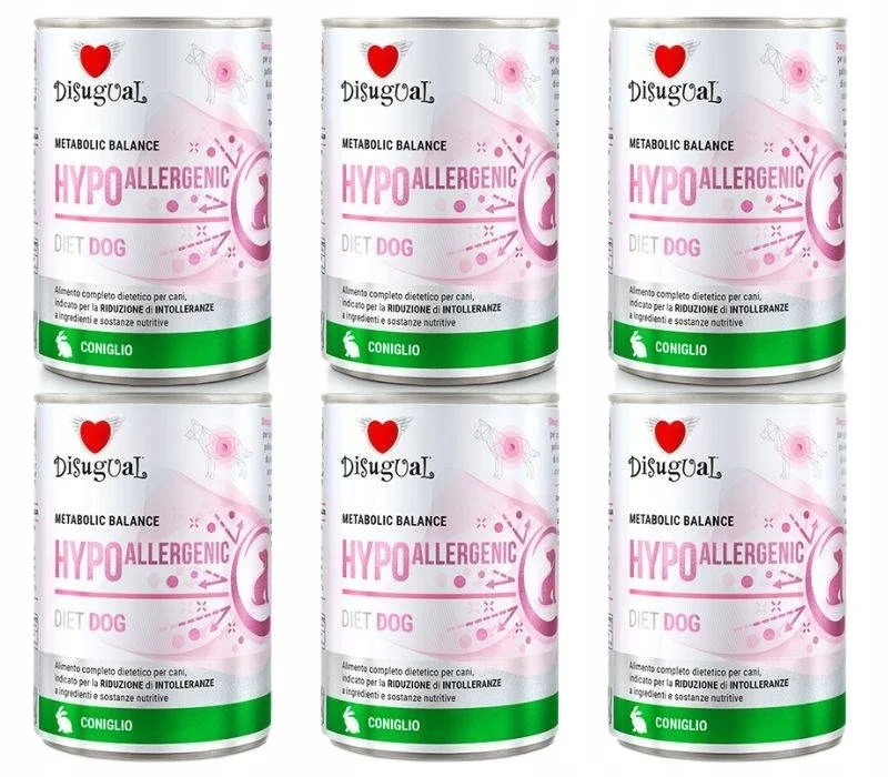 Disugual Diet królik 400 g × 6