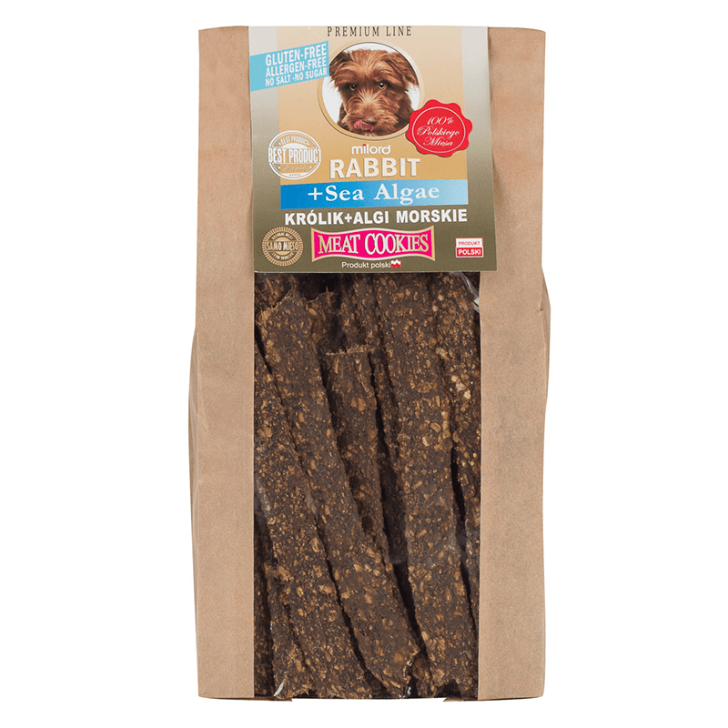 Milord ciastka z algami królik 80 g