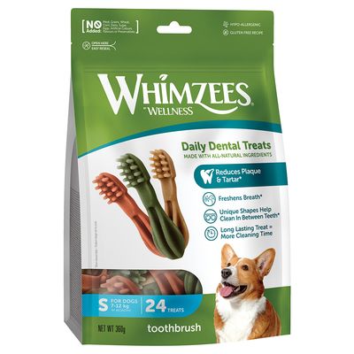 Whimzees Toothbrush adult małe rasy 15 g × 24