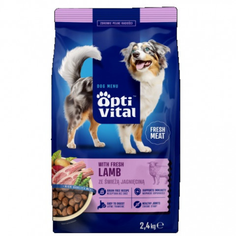 OptiVital jagnięcina adult 2,4 kg