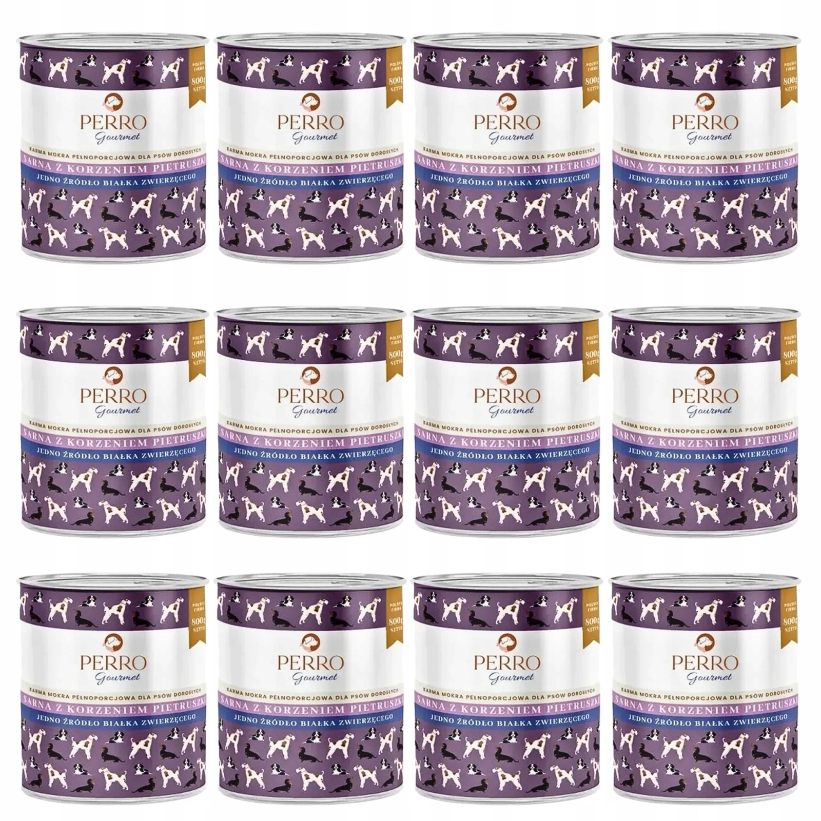 Perro Gourmet sarna adult 800 g × 12