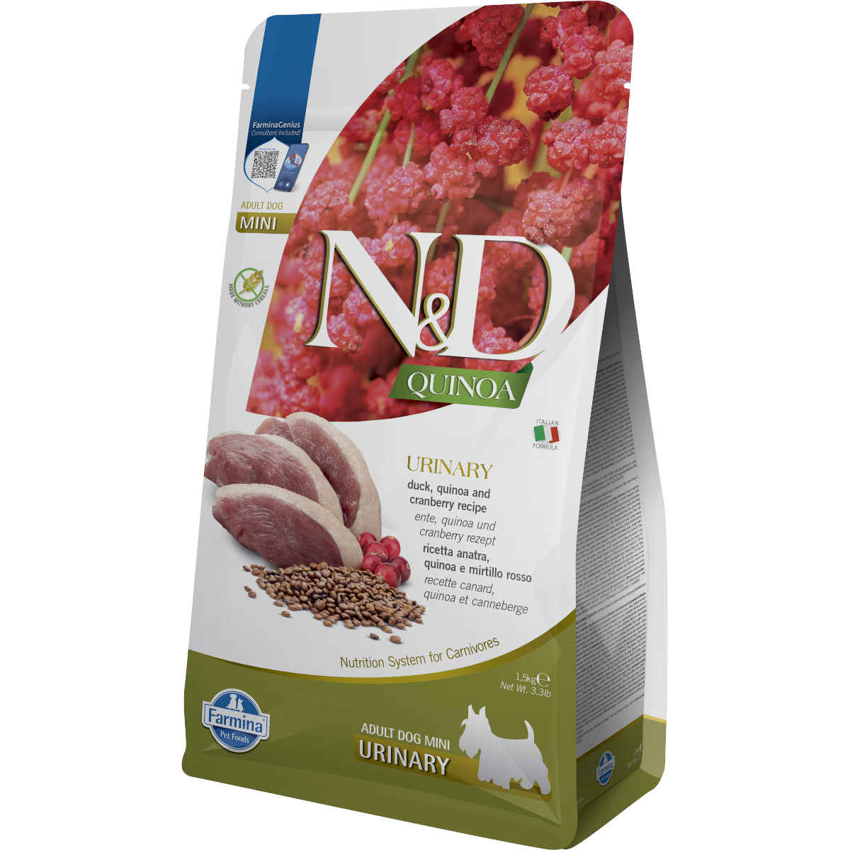 Farmina N&D kaczka adult małe rasy 1,5 kg