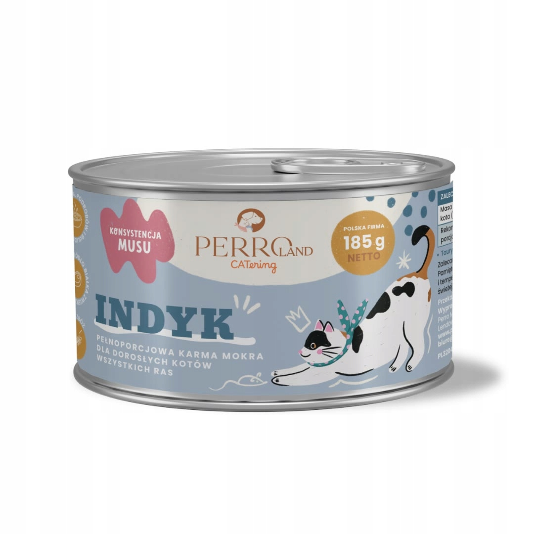 Perro CATering indyk pasztet adult 185 g × 12
