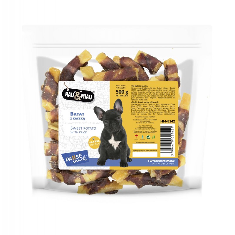 Hau&Miau kaczka z batatem 500 g