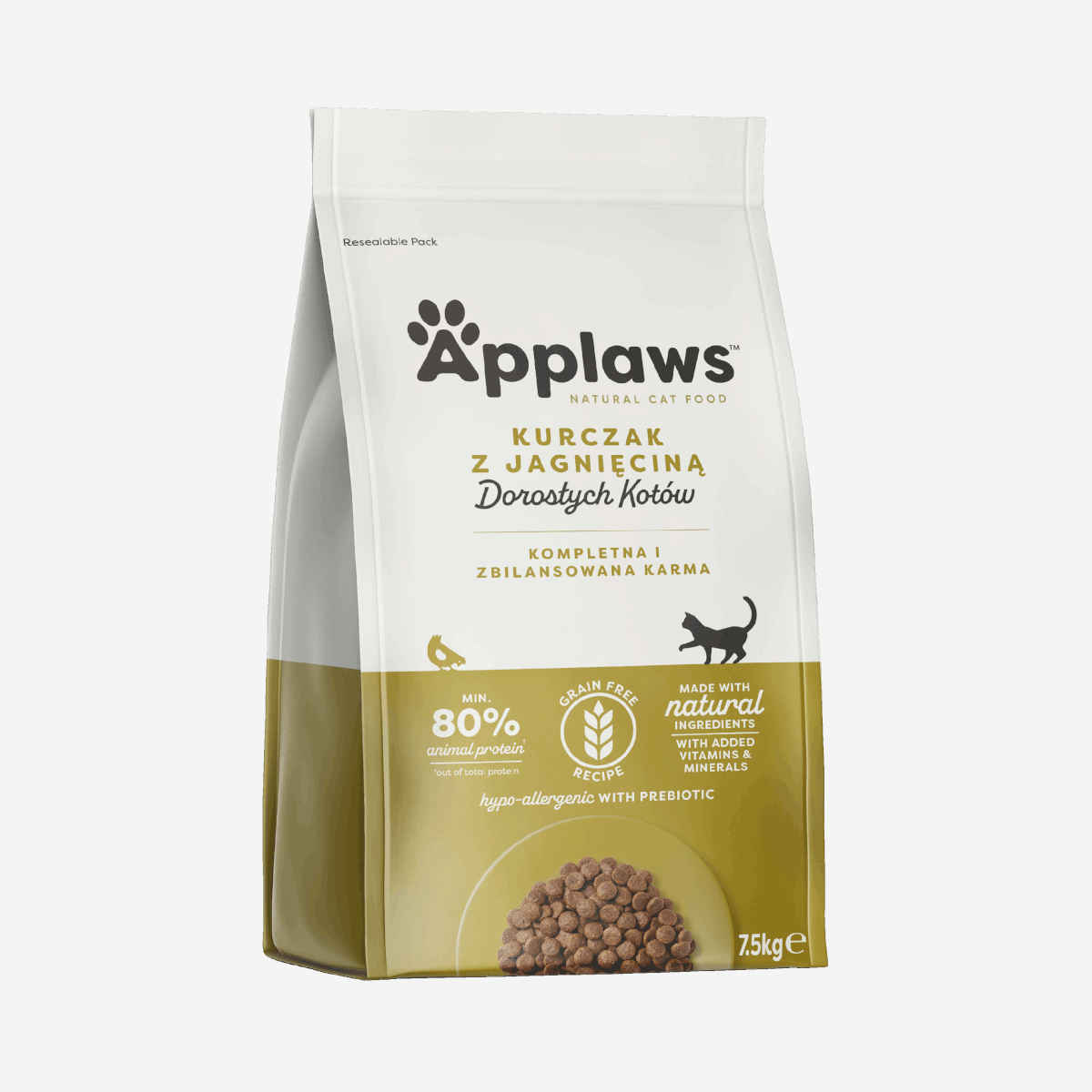Applaws kurczak, jagnięcina adult 7,5 kg