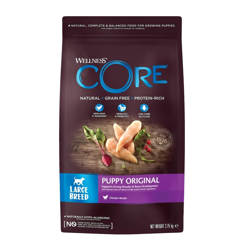 Wellness CORE kurczak junior duże rasy 2,75 kg