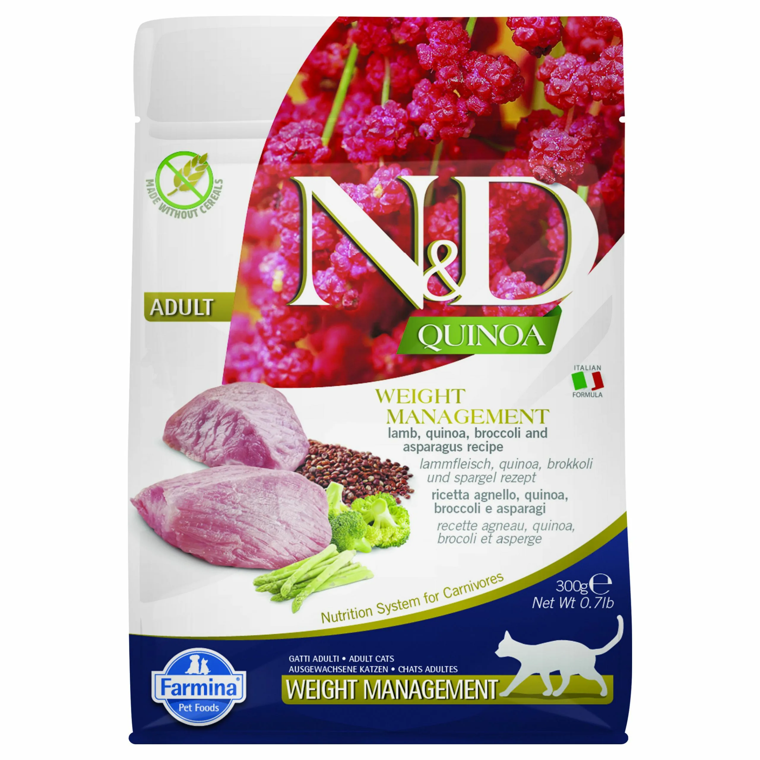 Farmina N&D Quinoa Light jagnięcina z quinoa adult 300 g