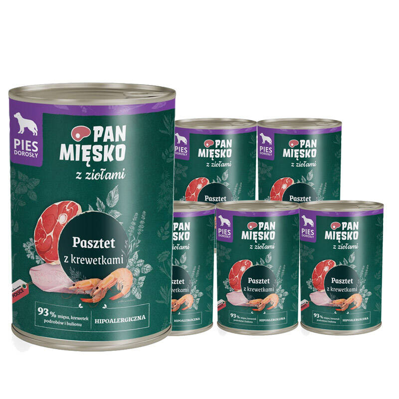 Pan Mięsko krewetka 400 g × 6