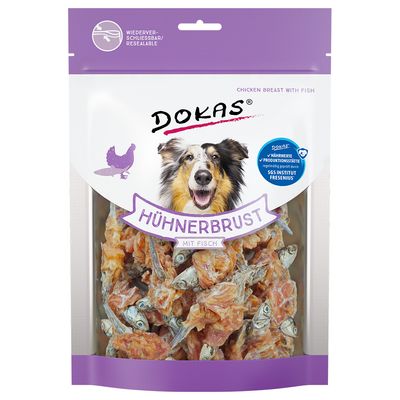 Dokas kurczak, ryba adult 220 g × 2