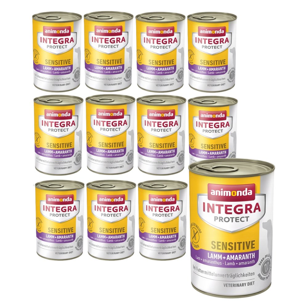 Animonda Integra Protect Sensitive jagnięcina 400 g × 12