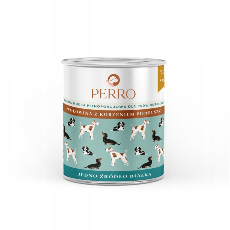 Perro wołowina z pietruszką adult 850 g × 6