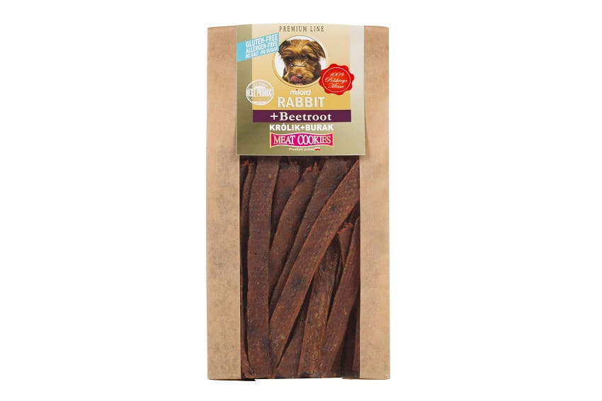 Milord ciastka z królikiem i burakiem 80 g