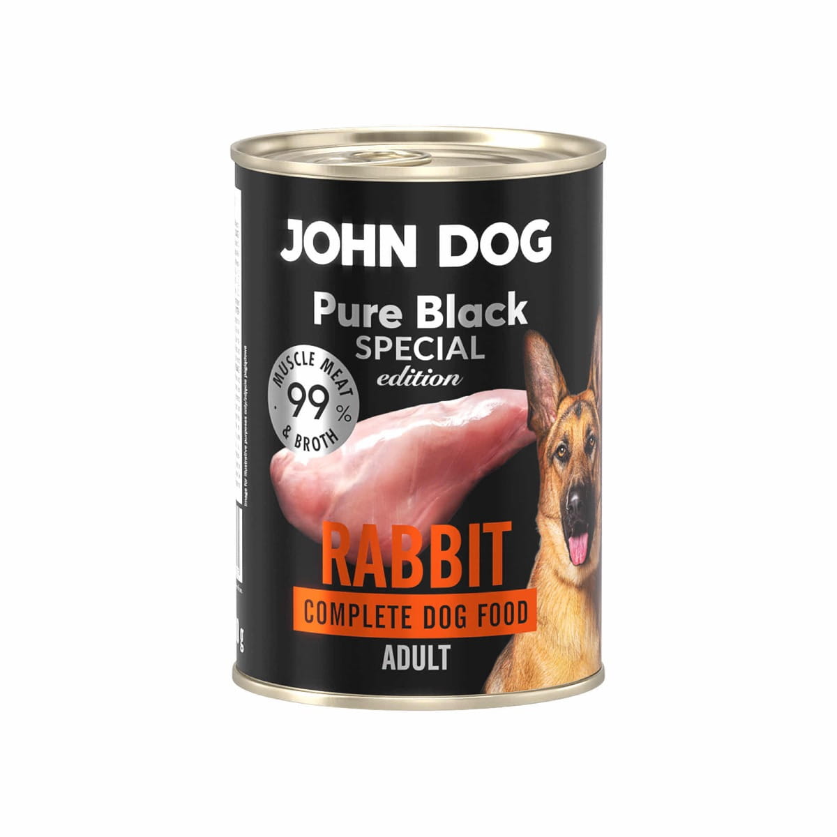 John Dog Pure Black Special Edition królik adult 400 g