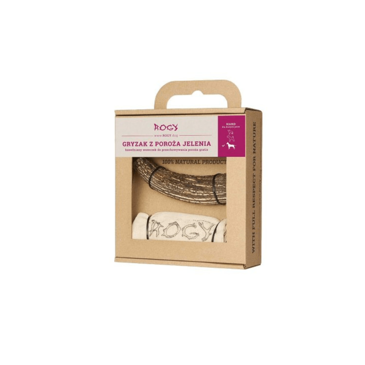 Rogy jeleń duże rasy 210 g