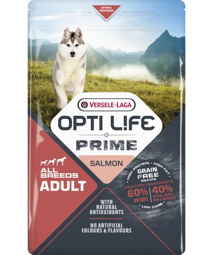 Versele-Laga Opti Life Prime łosoś adult 2,5 kg