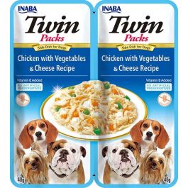 Inaba Dog Twin kurczak, ser 40 g × 2