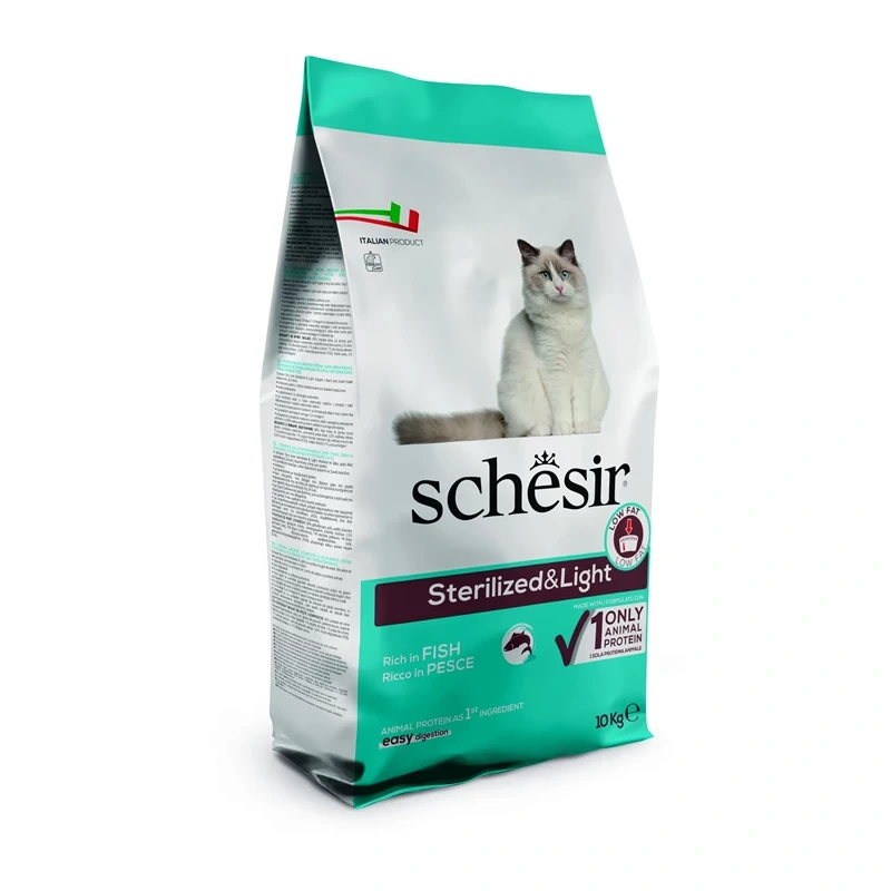 Schesir Original Sterilised Digestive ryby adult 10 kg