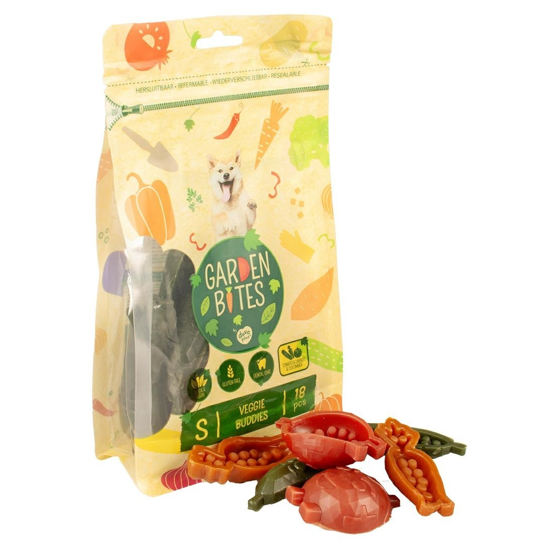 Garden Bites Veggie Buddies batat, pomidor 15 g × 18