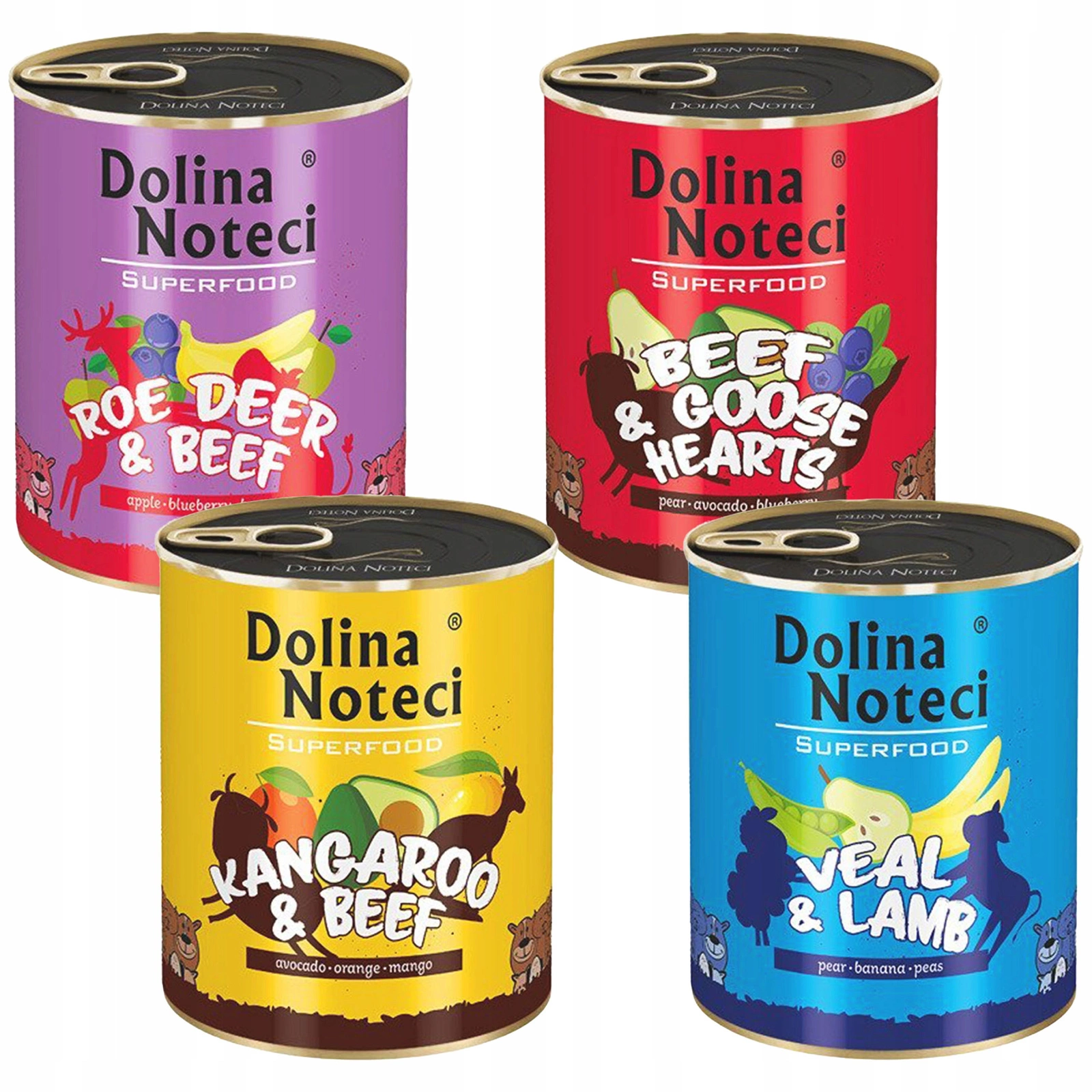 Dolina Noteci Superfood mix smaków 800 g × 4