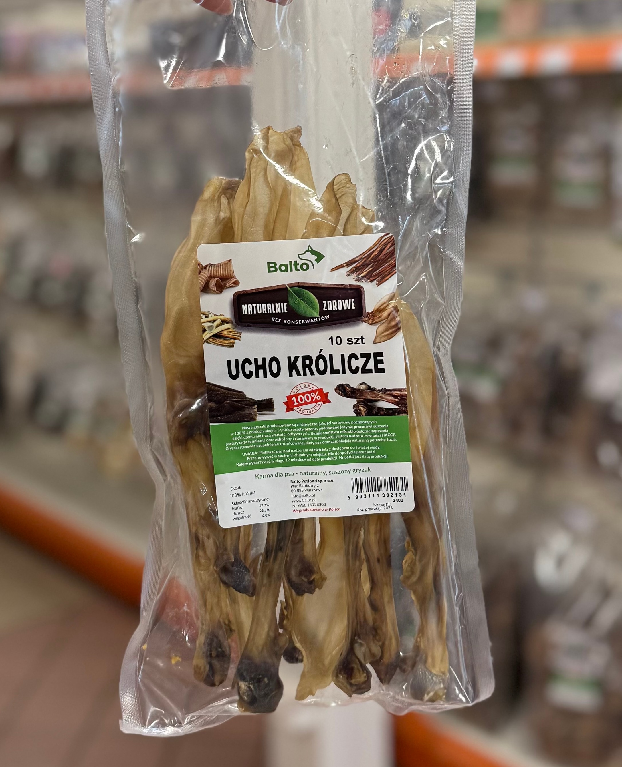 Balto królik 25 g × 10