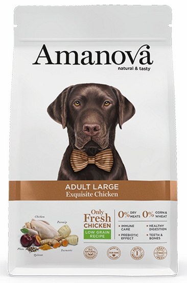 Amanova kurczak adult duże rasy 12 kg