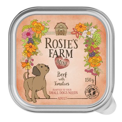 Rosie's Farm Mini wołowina małe rasy 150 g × 6
