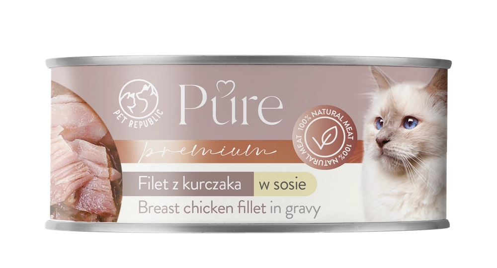 Pet Republic Pure kurczak w sosie 80 g