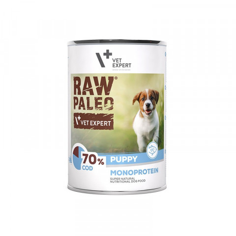 VetExpert Raw Paleo dorsz puppy 400 g