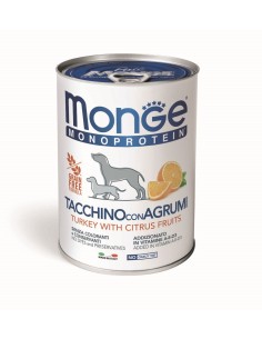 Monge Dog Fruit indyk adult 400 g