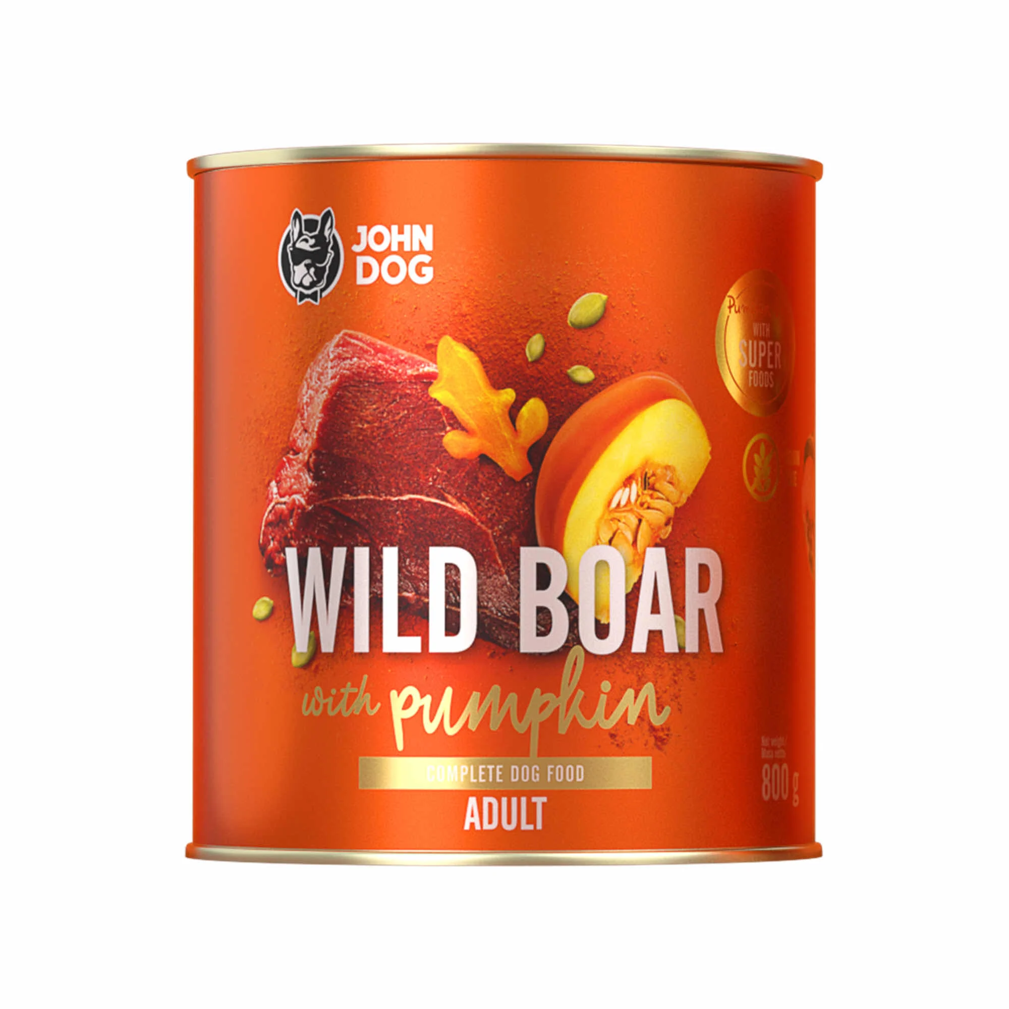 John Dog Pumpkin Line dzik adult 800 g