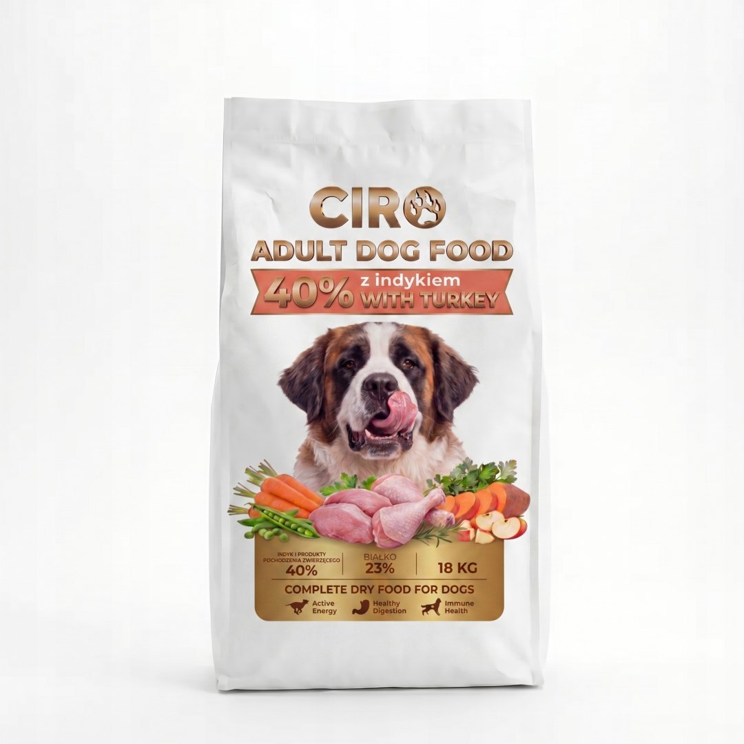Ciro indyk adult duże rasy 18 kg