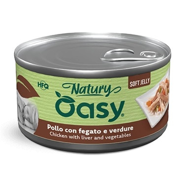 Oasy Natury Soft Jelly kurczak, wątróbka 150 g