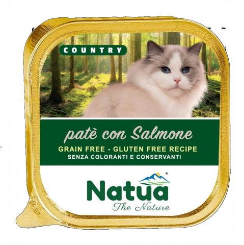 Natua Country Digestive łosoś pasztet adult 100 g