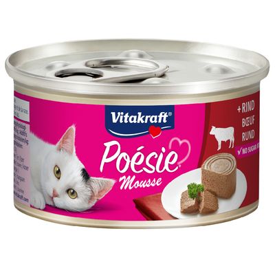 Vitakraft Poesie wołowina pasztet adult 85 g × 12