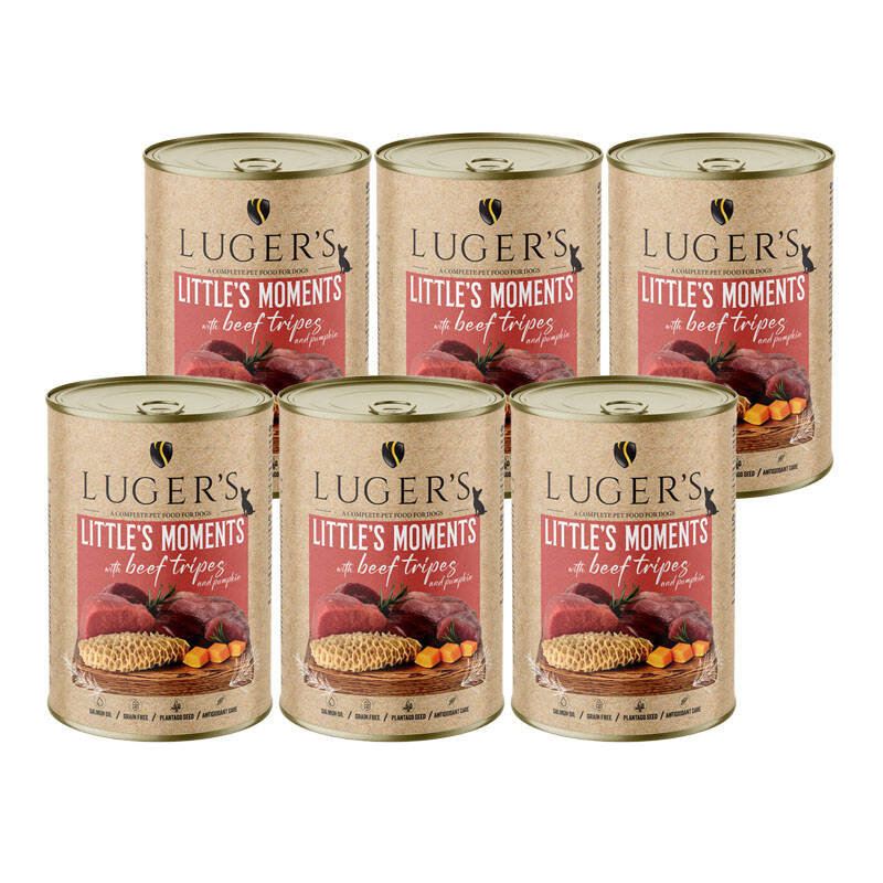 Luger's Little's Moments wołowina małe rasy 400 g × 6