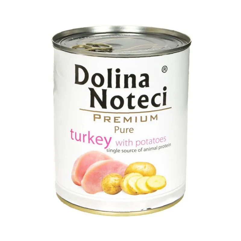 Dolina Noteci Premium Pure indyk z ziemniakiem adult 800 g