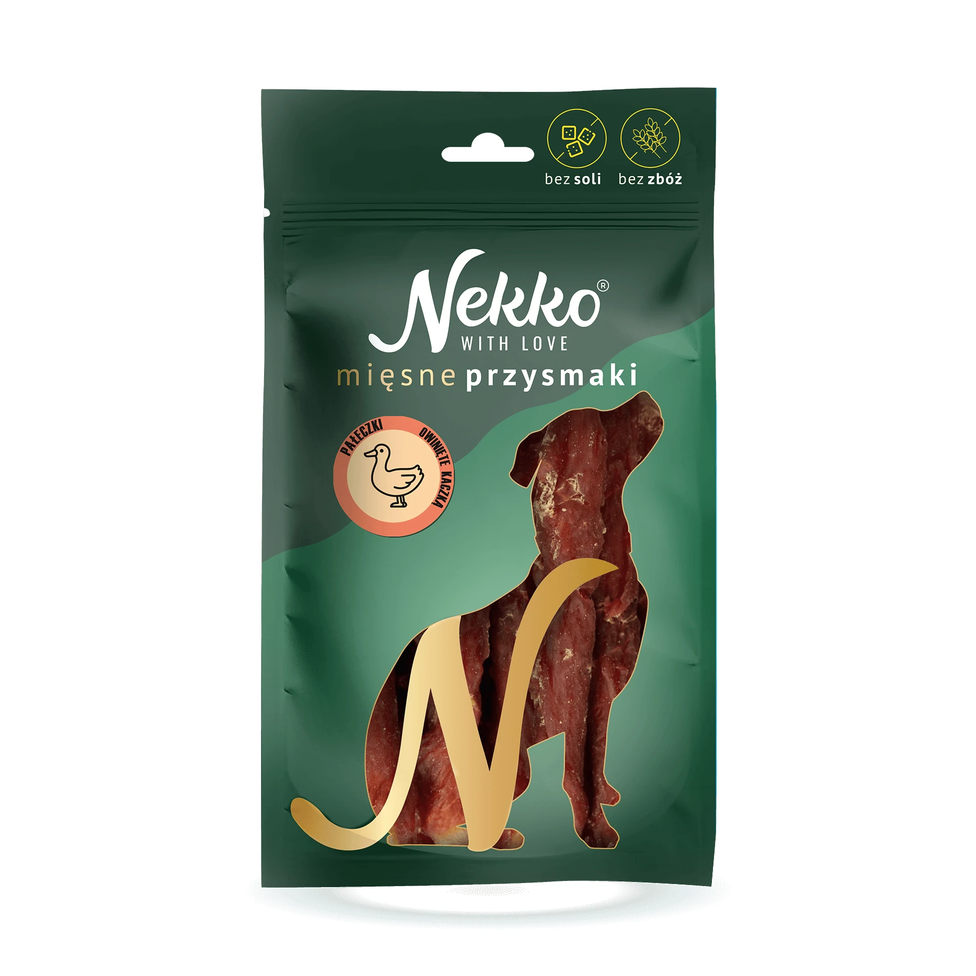 Nekko pałeczki owinięte kaczką adult 80 g