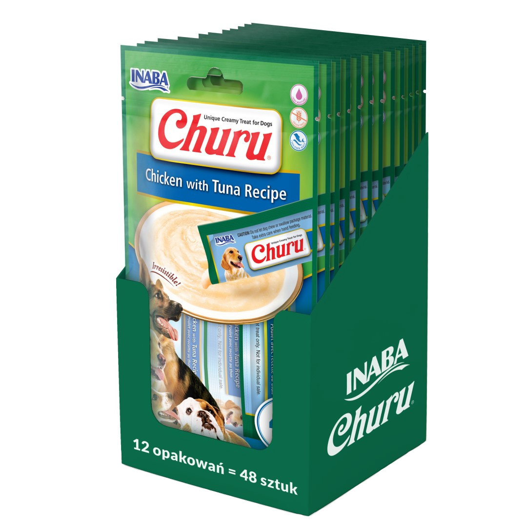 Inaba Churu kurczak, tuńczyk 56 g × 12