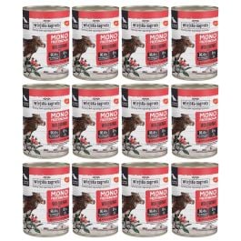 Wiejska Zagroda Monobiałkowa wołowina adult 400 g × 12