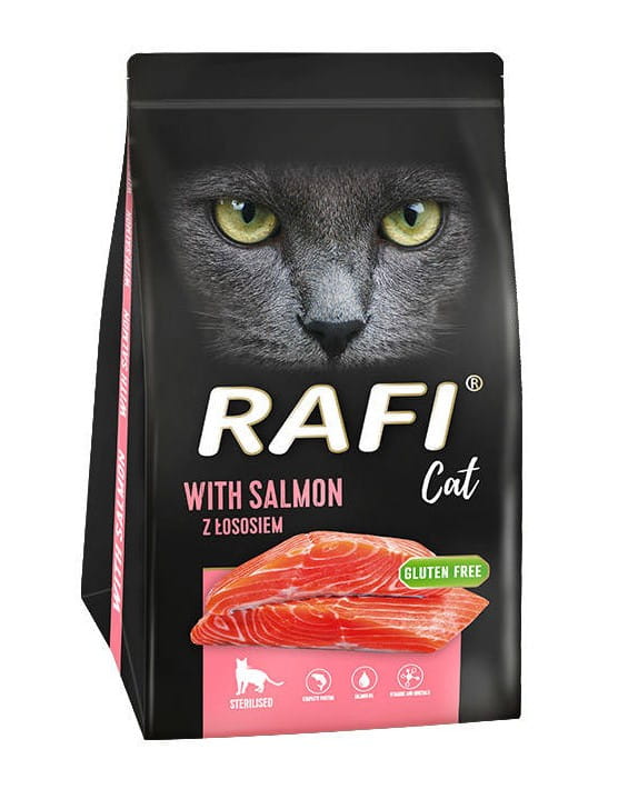 Rafi Cat Sterilised łosoś 1,5 kg