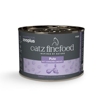 Catz Finefood Monoprotein indyk w bulionie 200 g × 6