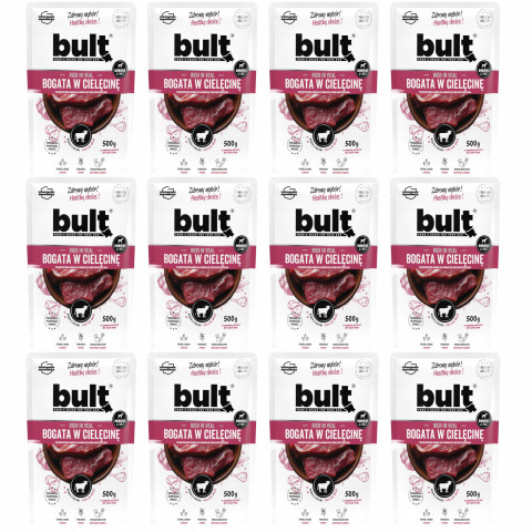 Bult cielęcina adult 500 g × 12