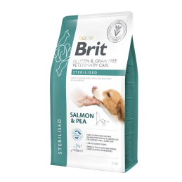 Brit Veterinary Diet Sterilised łosoś dla dorosłych psów 2 kg